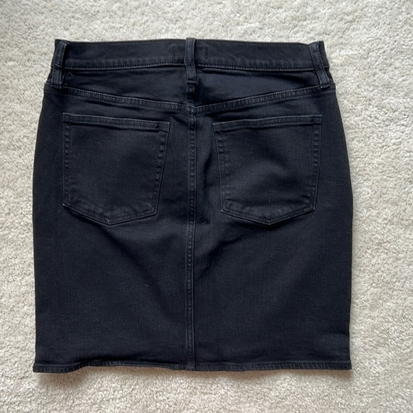 Black denim skirt by J. Crew - Picture 2 of 3